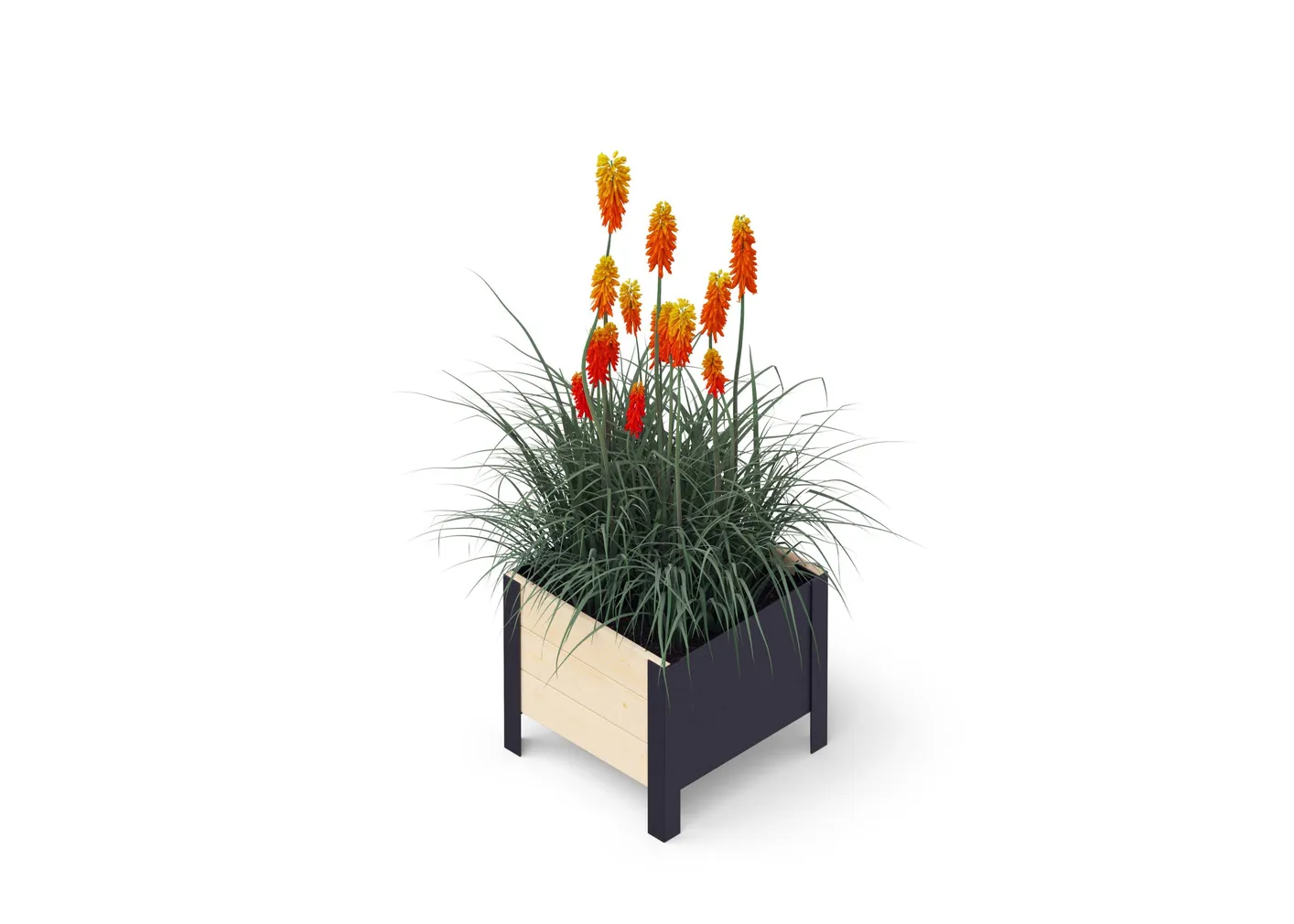 PEENRAKAST UPYARD MADAL 36X36CM NATURAALNE