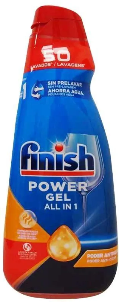 NÕUDEPESUMASINA PESUGEEL FINISH ALL IN ONE MAX 1L
