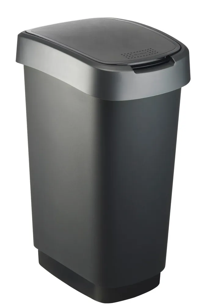 PRÜGIKAST TWIST KAANEGA MUST 50L
