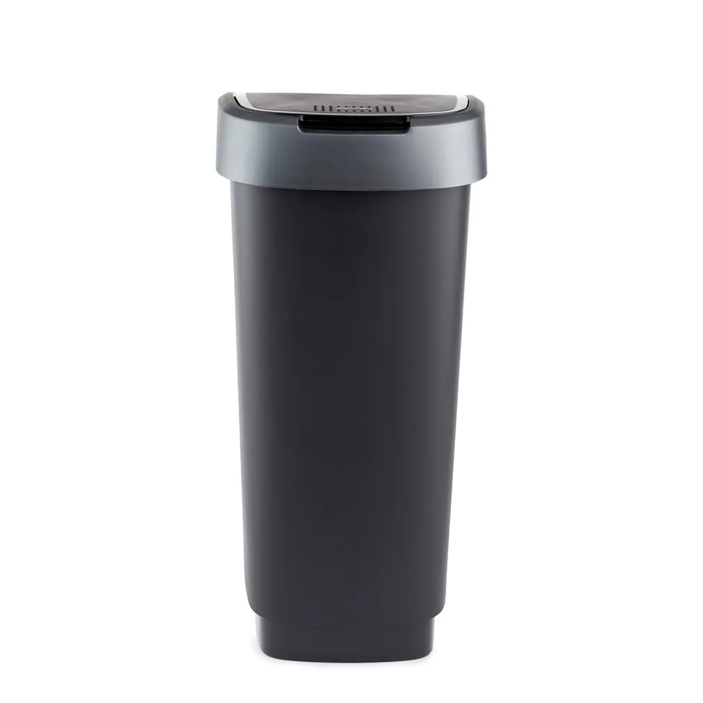 PRÜGIKAST TWIST KAANEGA MUST 50L