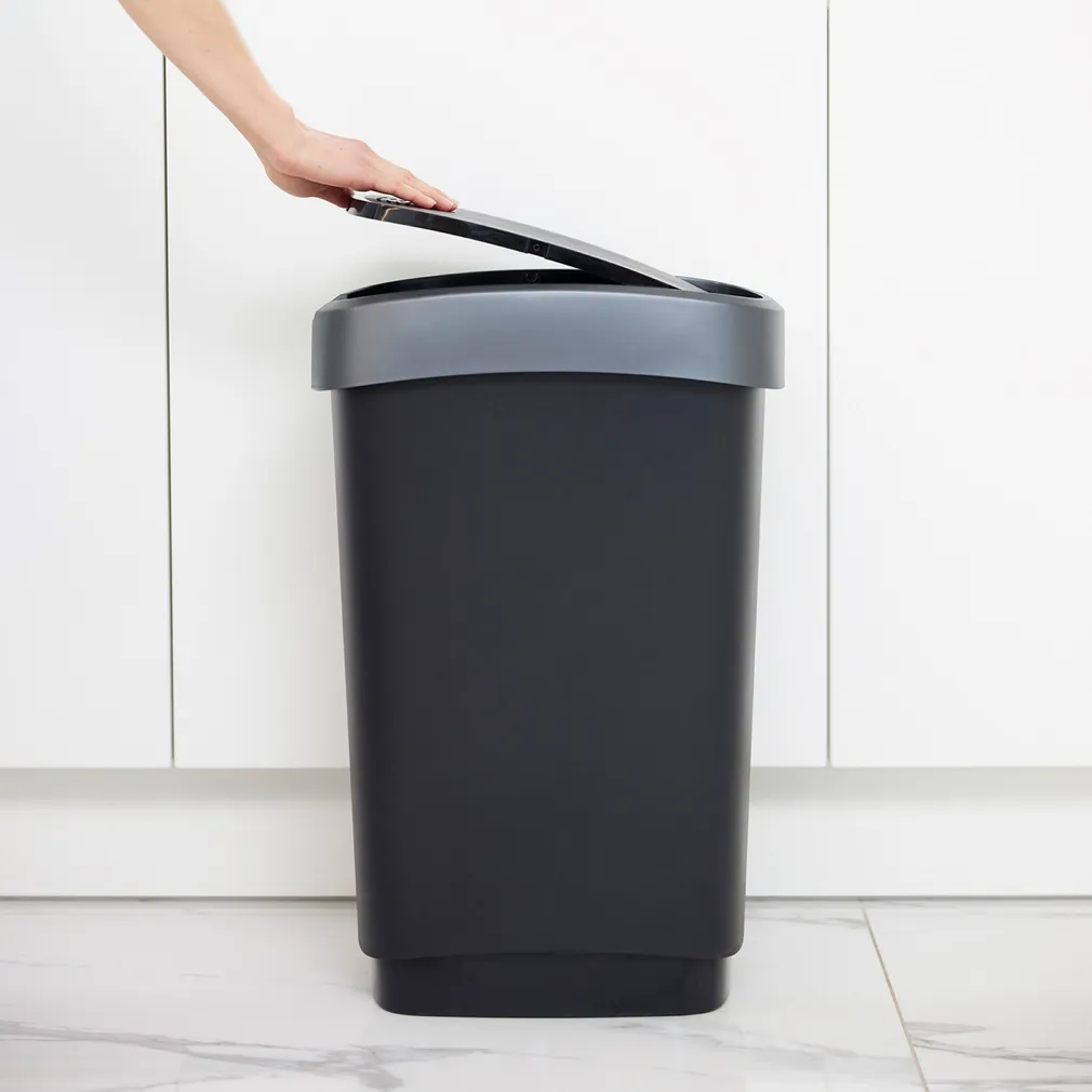PRÜGIKAST TWIST KAANEGA MUST 50L