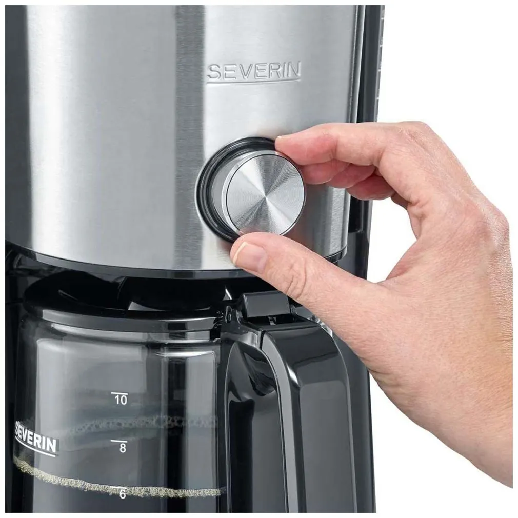 KOHVIMASIN SEVERIN INOX KA4825 1000W 1,25L