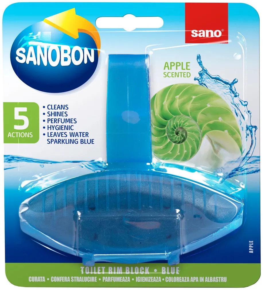 WC-VÄRSKENDAJA SANO SANOBON BLUE APPLE 50G