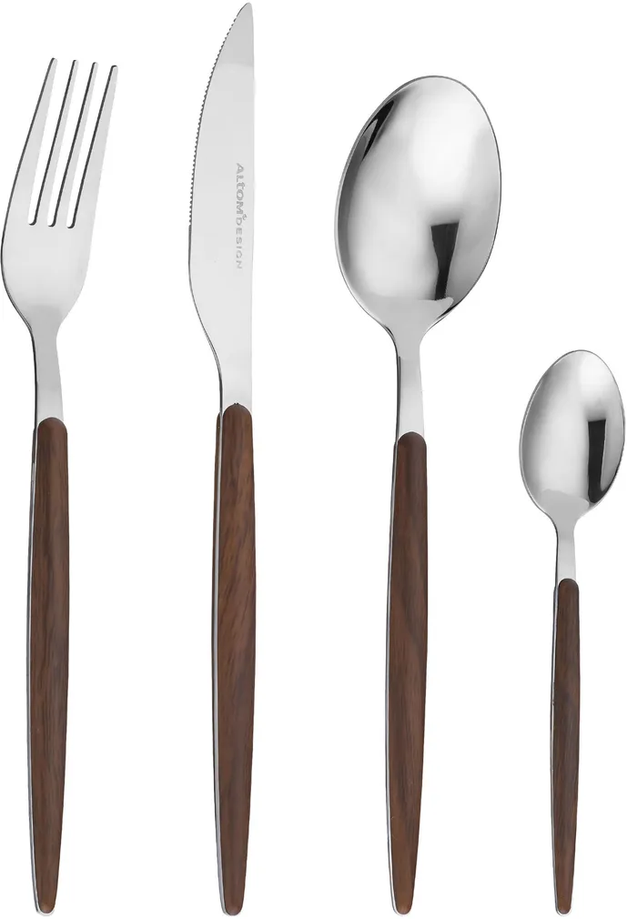 SÖÖGIRIISTADE KOMPLEKT ALTOM DESIGN NATURAL 24-OSALINE