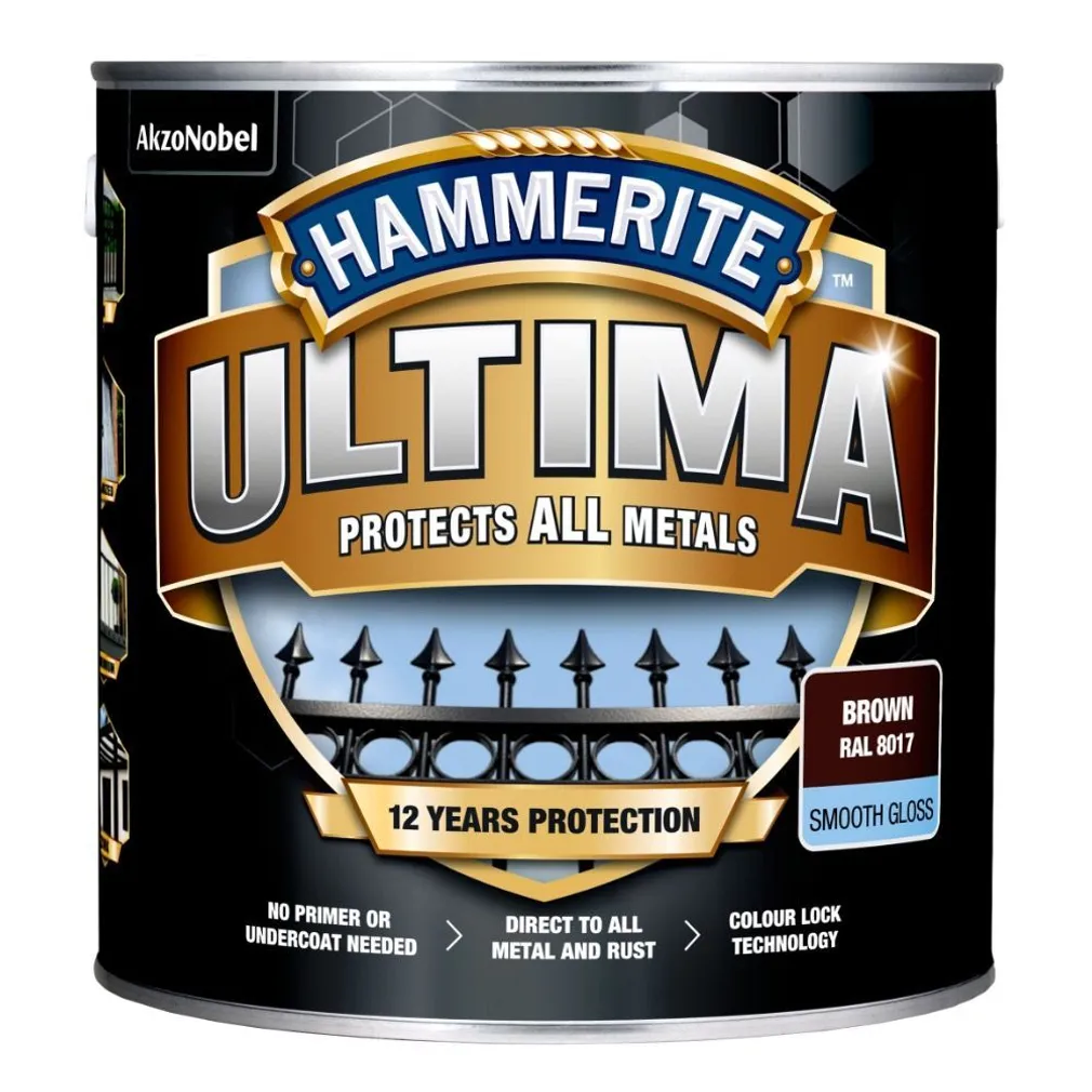 METALLIVÄRV HAMMERITE LÄIKIV PRUUN 2,2 L