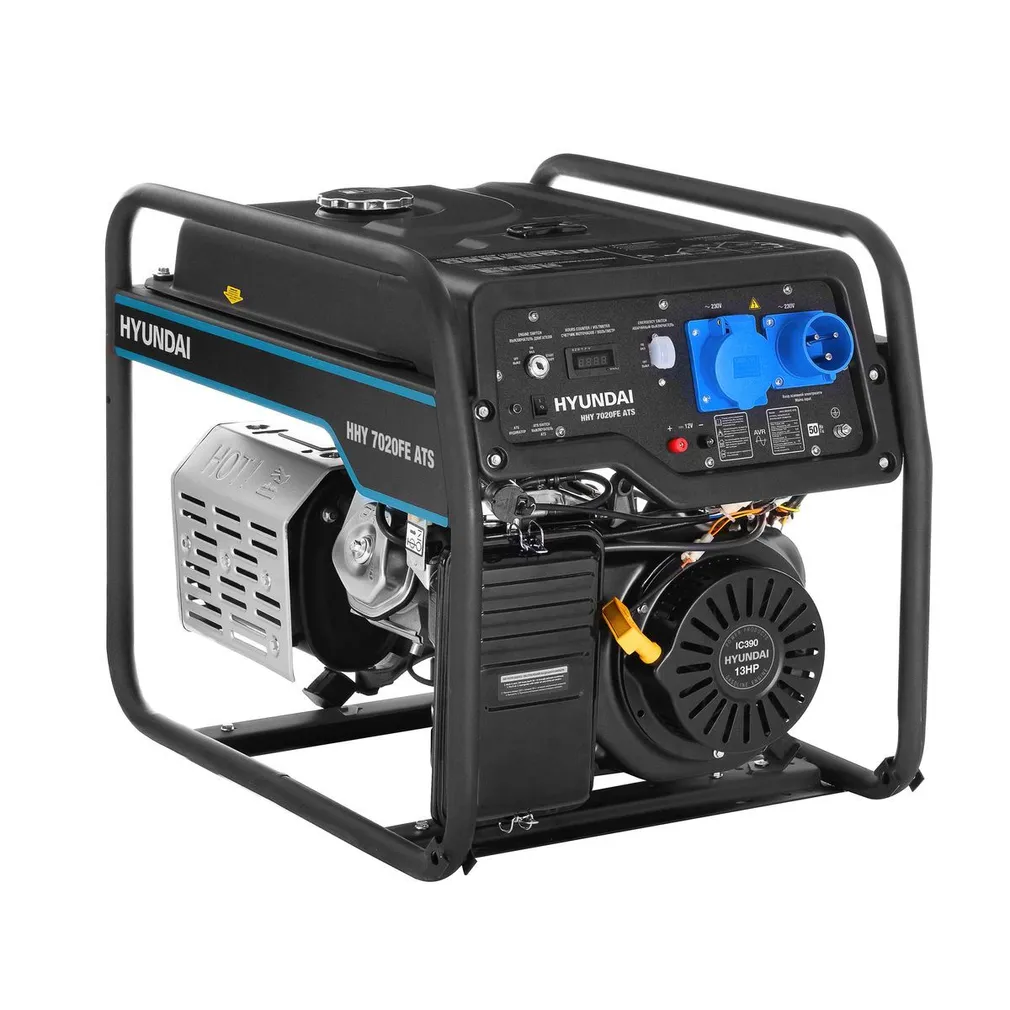 BENSIINIGENERAATOR HYUNDAI HHY 7020FE ATS