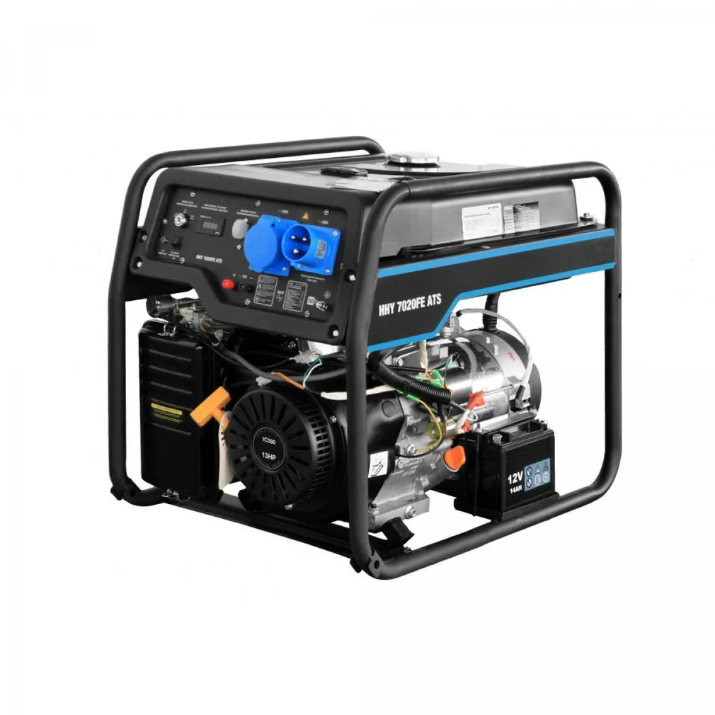 BENSIINIGENERAATOR HYUNDAI HHY 7020FE ATS