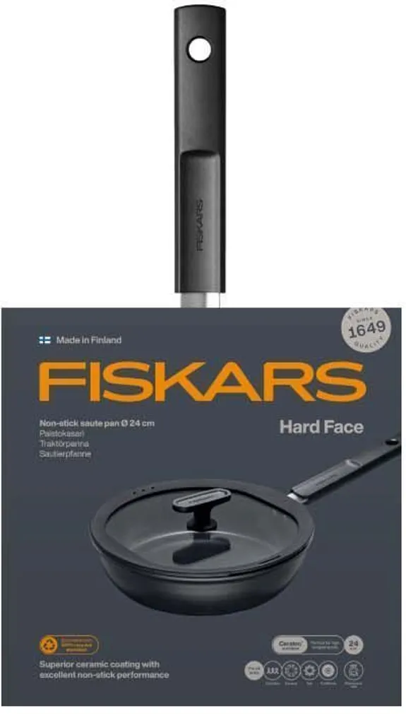 SAUTÉ PANN FISKARS HARD FACE 24CM