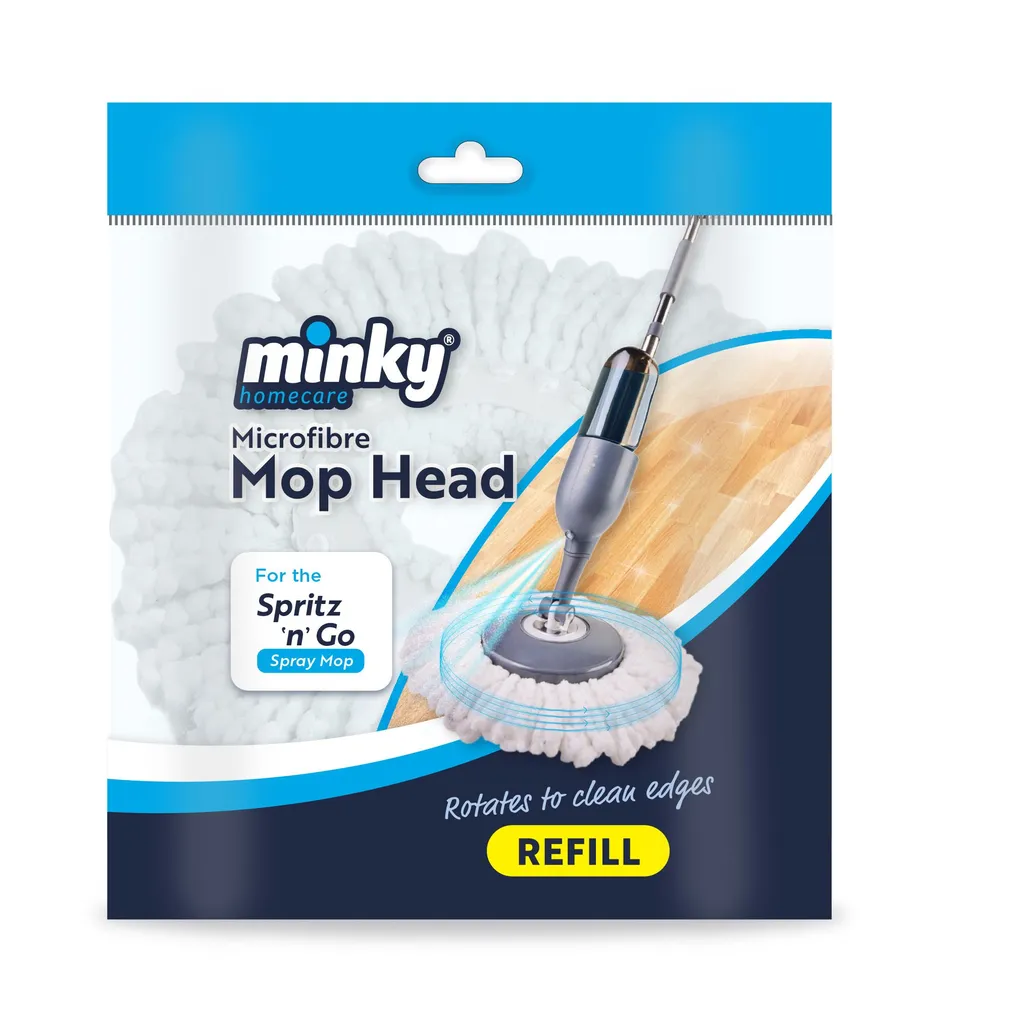 PÕRANDAPUHASTUSMOPI VAHETUSOTSIK MINKY SPRITZ 'N' GO