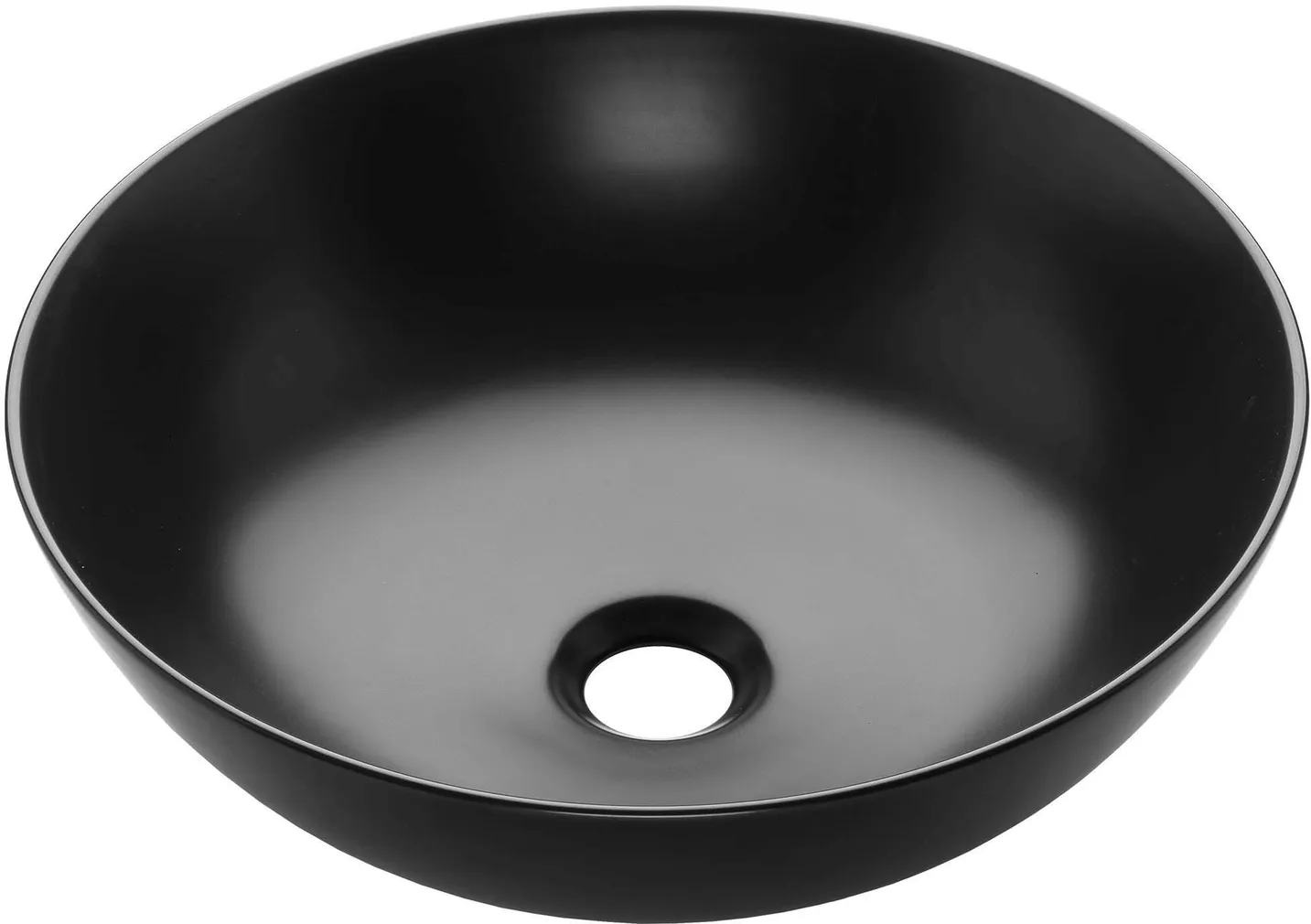 VALAMU INVENA TINOS Ø39,5CM PINNAPEALNE MUST MATT
