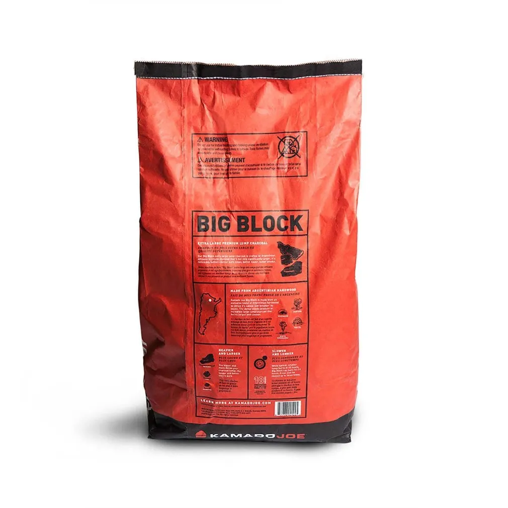 GRILLSÜSI KAMADO JOE BIG BLOCK SUURETÜKILINE 9,1KG/50L