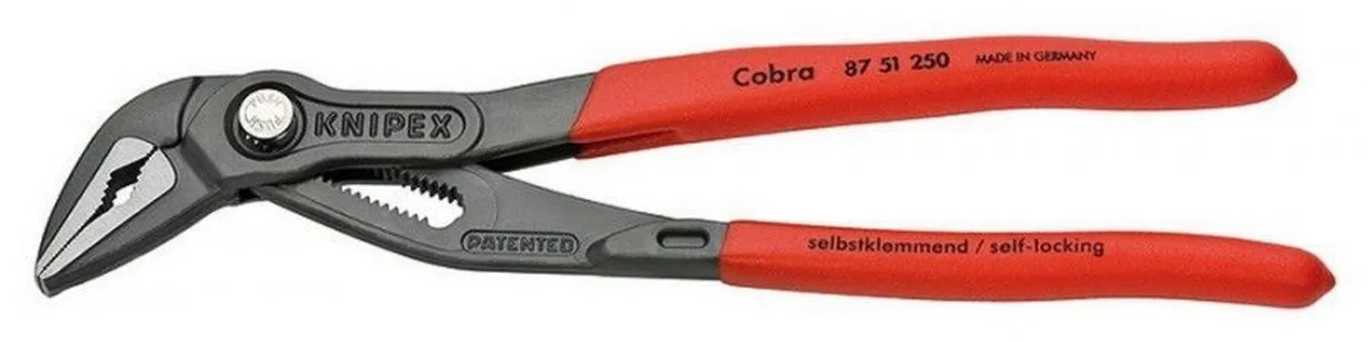 VEEPUMBATANGID KNIPEX COBRA EXTRA SLIM 250MM D32MM