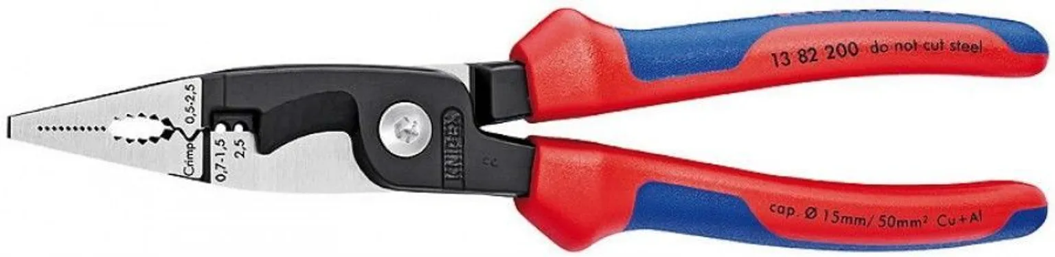 ELEKTRIKU NÄPITSLÕIKURID KNIPEX 200MM COMFORT KÄEPIDE