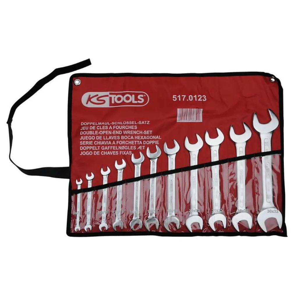 LEHTVÕTMETE KOMPLEKT KS TOOLS 6X7-30X32MM, 11-OSA
