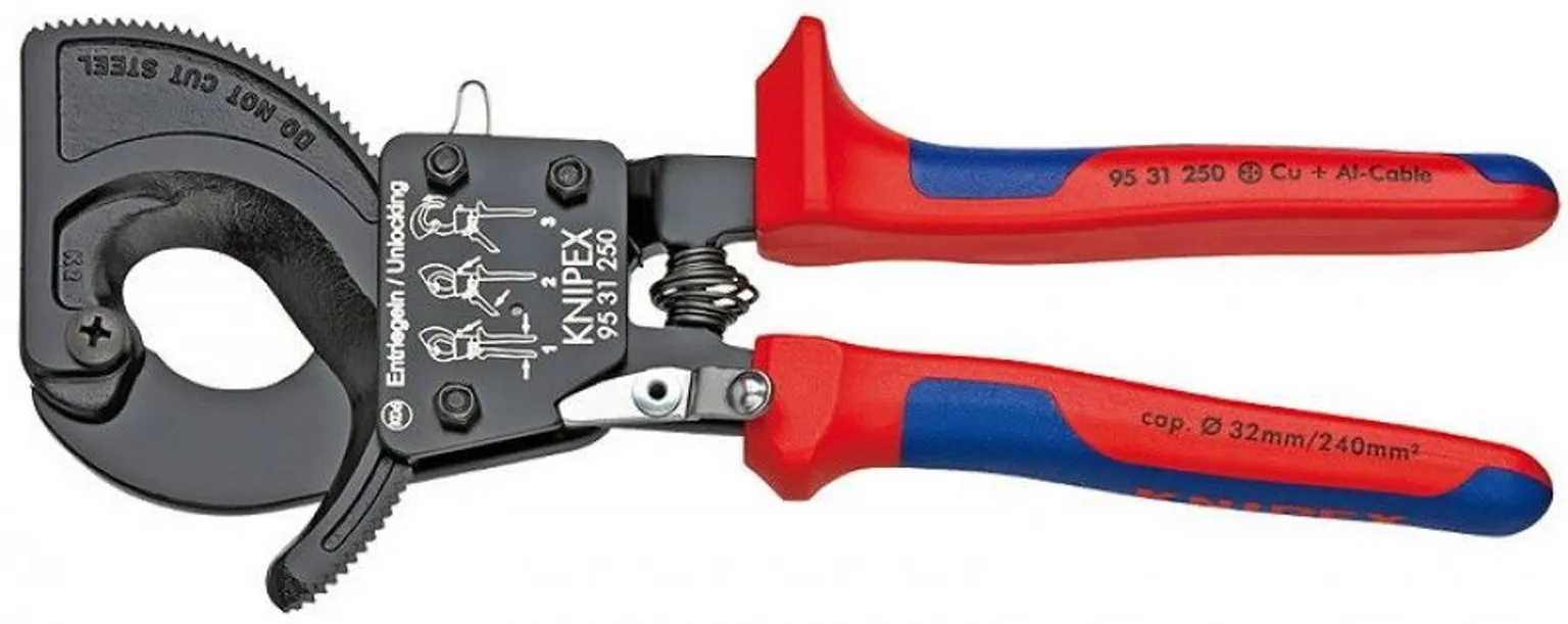 KAABLILÕIKUR KNIPEX D32MM/240MM2 CU+AL KAABLILE