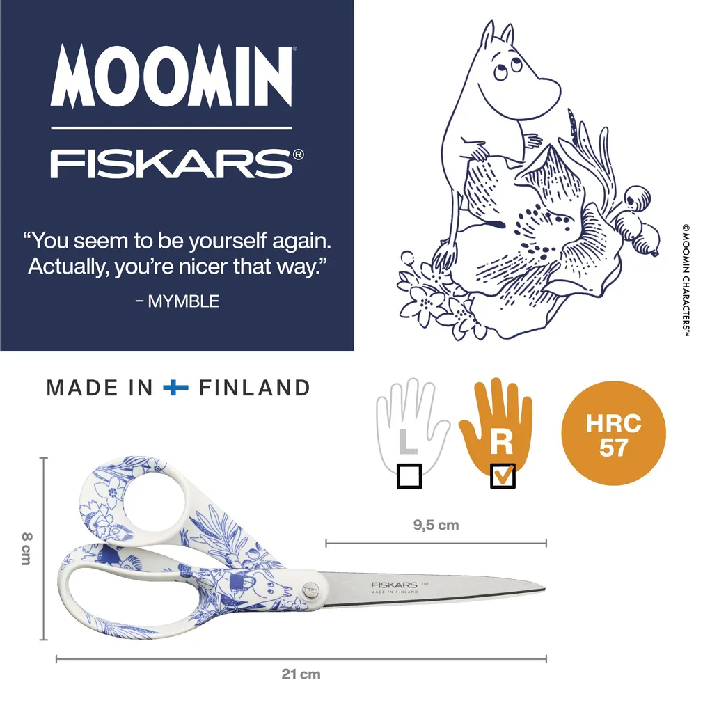 UNIVERSAALKÄÄRID MUUMID HARU 21CM