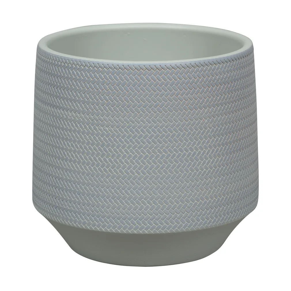 KERAAMILINE ÜMBRISPOTT NDT SEBASTIAN 17X16,5CM HELEHALL