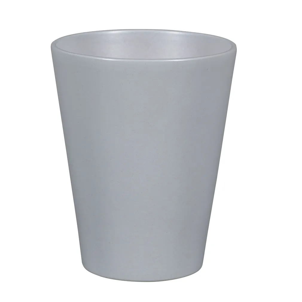 KERAAMILINE ÜMBRISPOTT ORHIDEELE NDT CALYPSO 13,1X16,1CM SÄRAV VALGE
