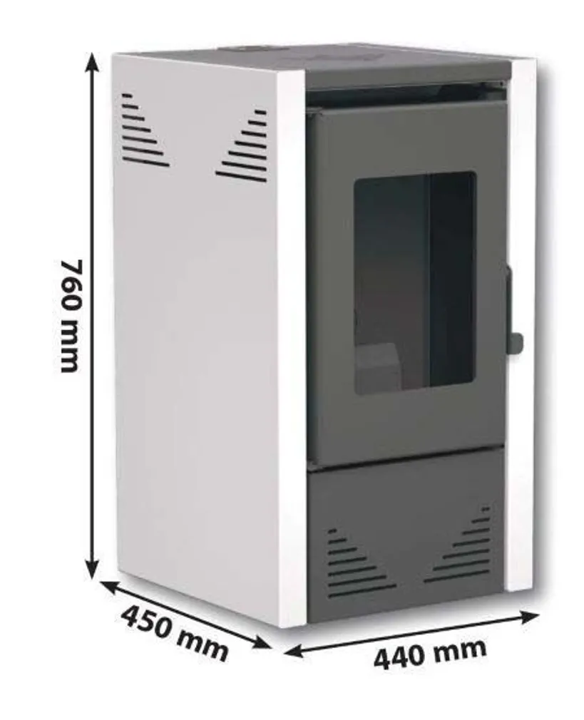PELLETIKAMIN MARELI JADE 6KW, MUST