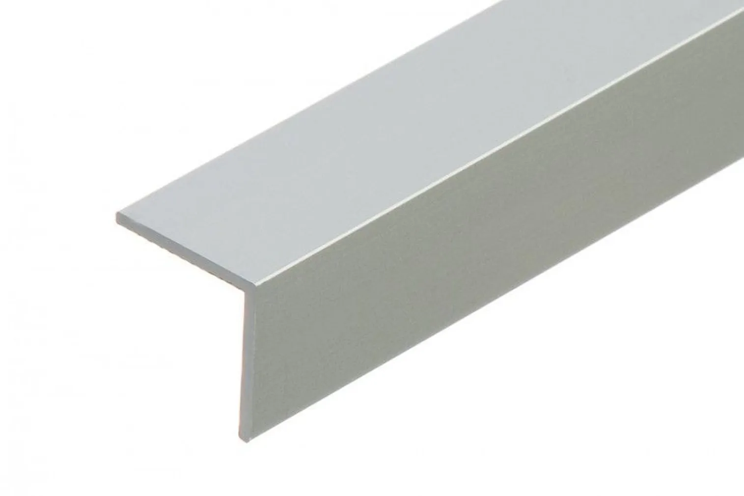 ALUMIINIUM L-PROFIIL CEZAR 20X20X1,5X2600MM ANOD.HÕBEDANE