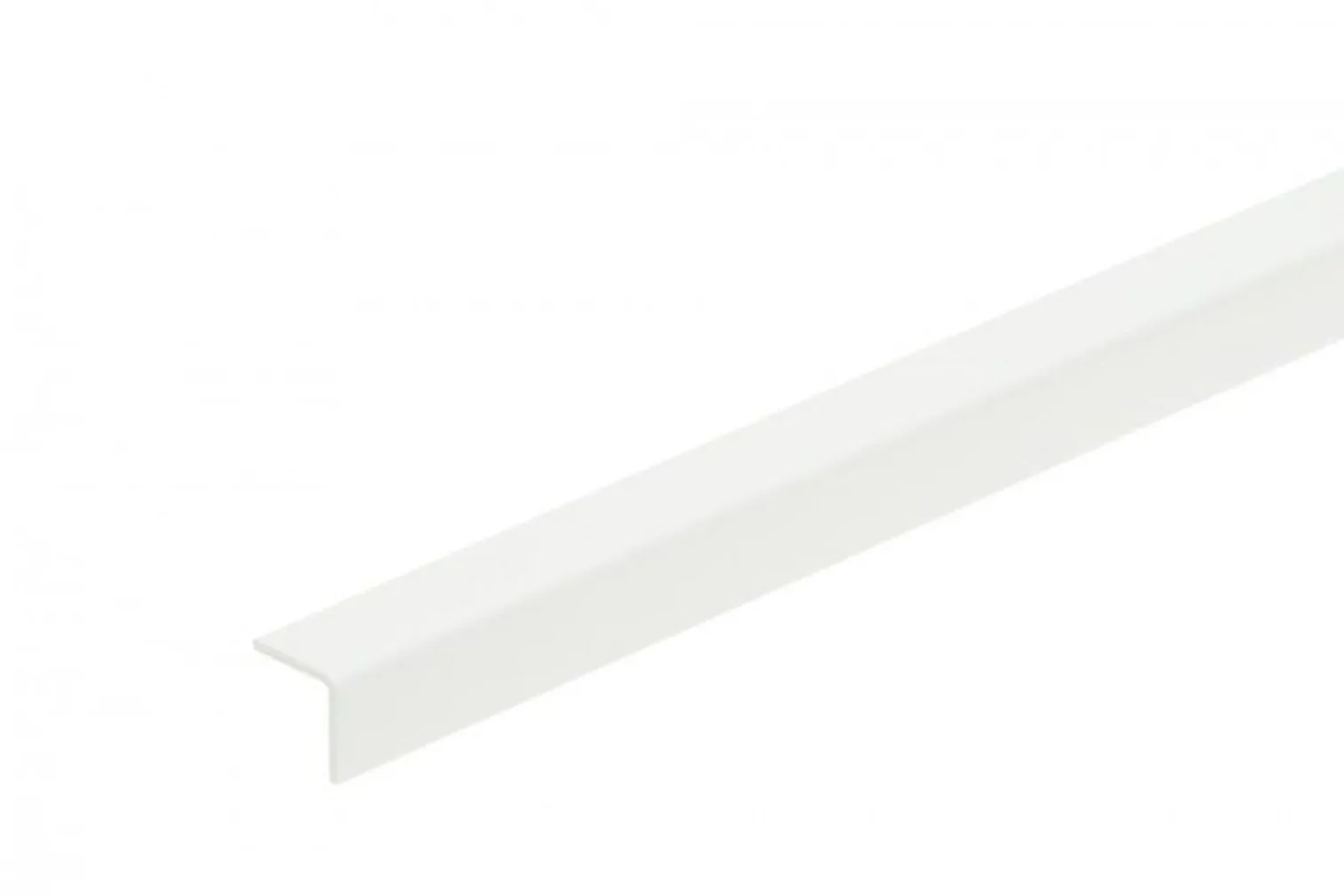 PVC L-PROFIIL CEZAR 15X15X1,1X2000MM VALGE