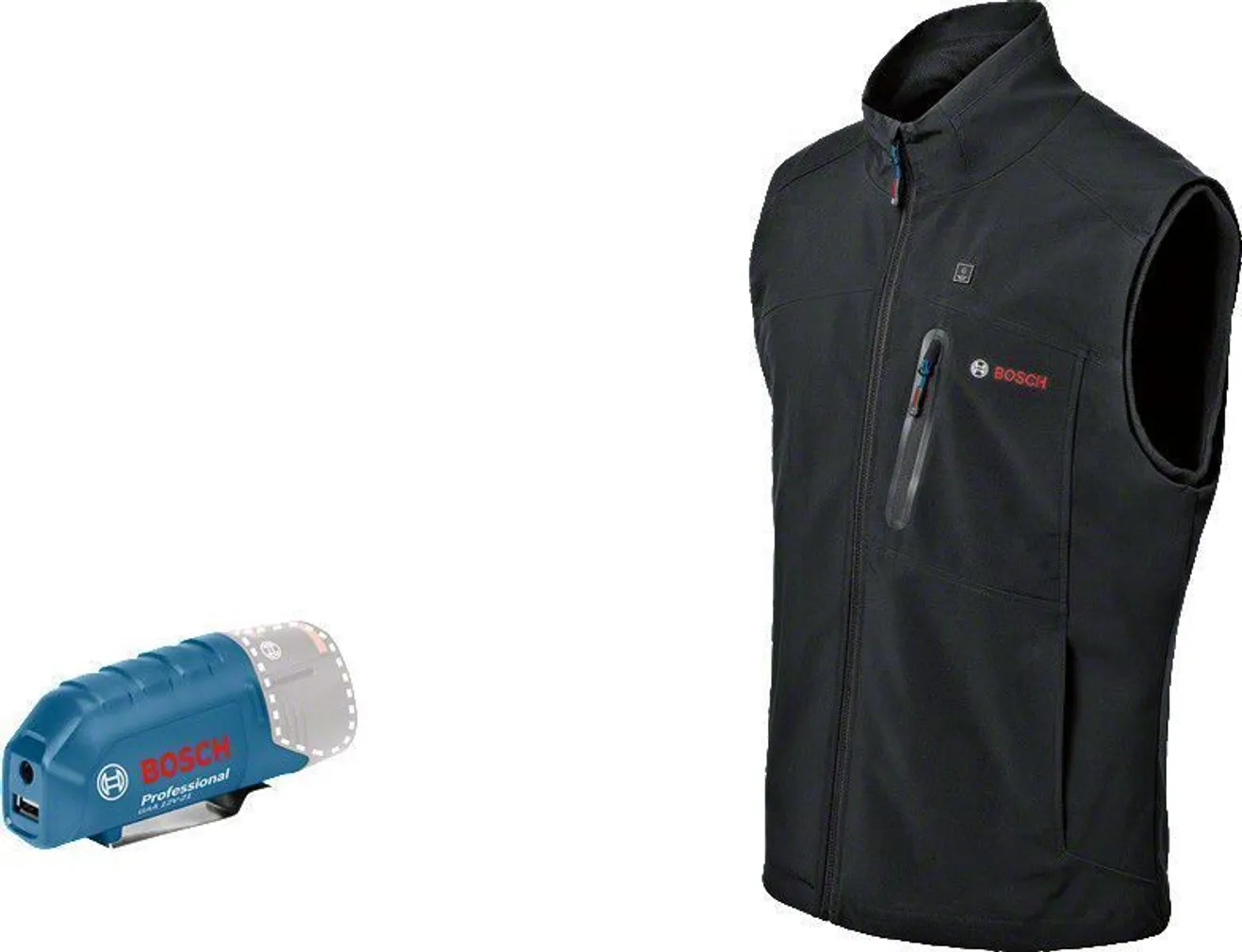 SOOJENDUSEGA VEST BOSCH GAA 12V-21 (C) SOLO GHV 12 18V XA, SUURUS S