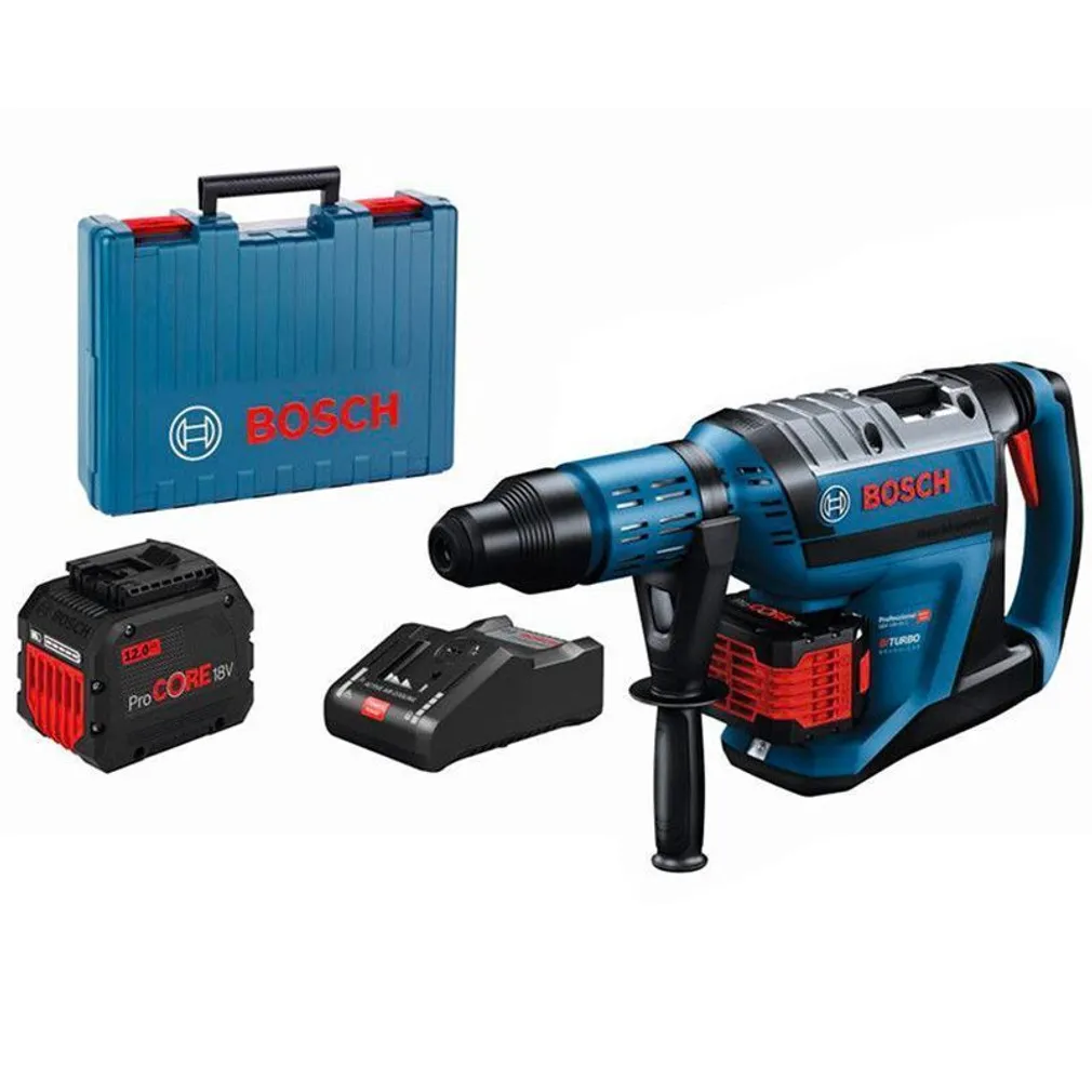 AKUPUURVASAR BOSCH GBH 18V-45 C, CC, ILMA AKU JA LAADIJATA