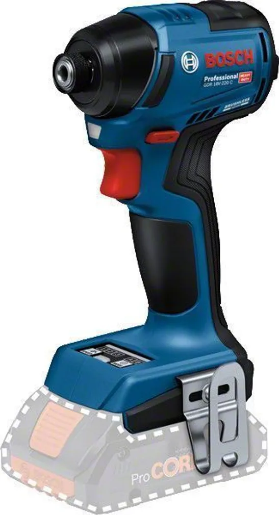 LÖÖKKRUVIKEERAJA BOSCH GDR 18V-220 C, ILMA AKU JA LAADIJATA