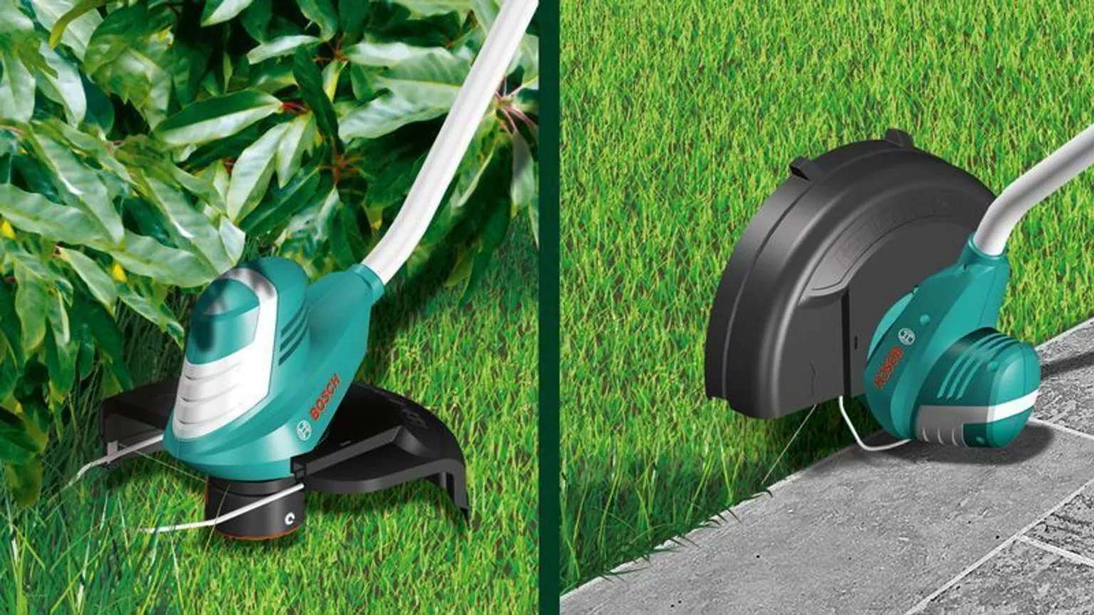AKUTRIMMER BOSCH ADVANCEDGRASSCUT 36, ILMA AKU JA LAADIJATA