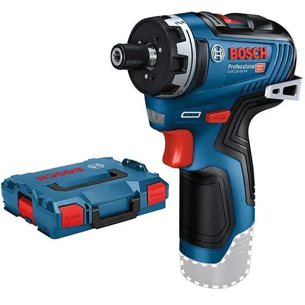 AKUKRUVIKEERAJA BOSCH GSR 12V-35 HX, LB, ILMA AKU JA LAADIJATA