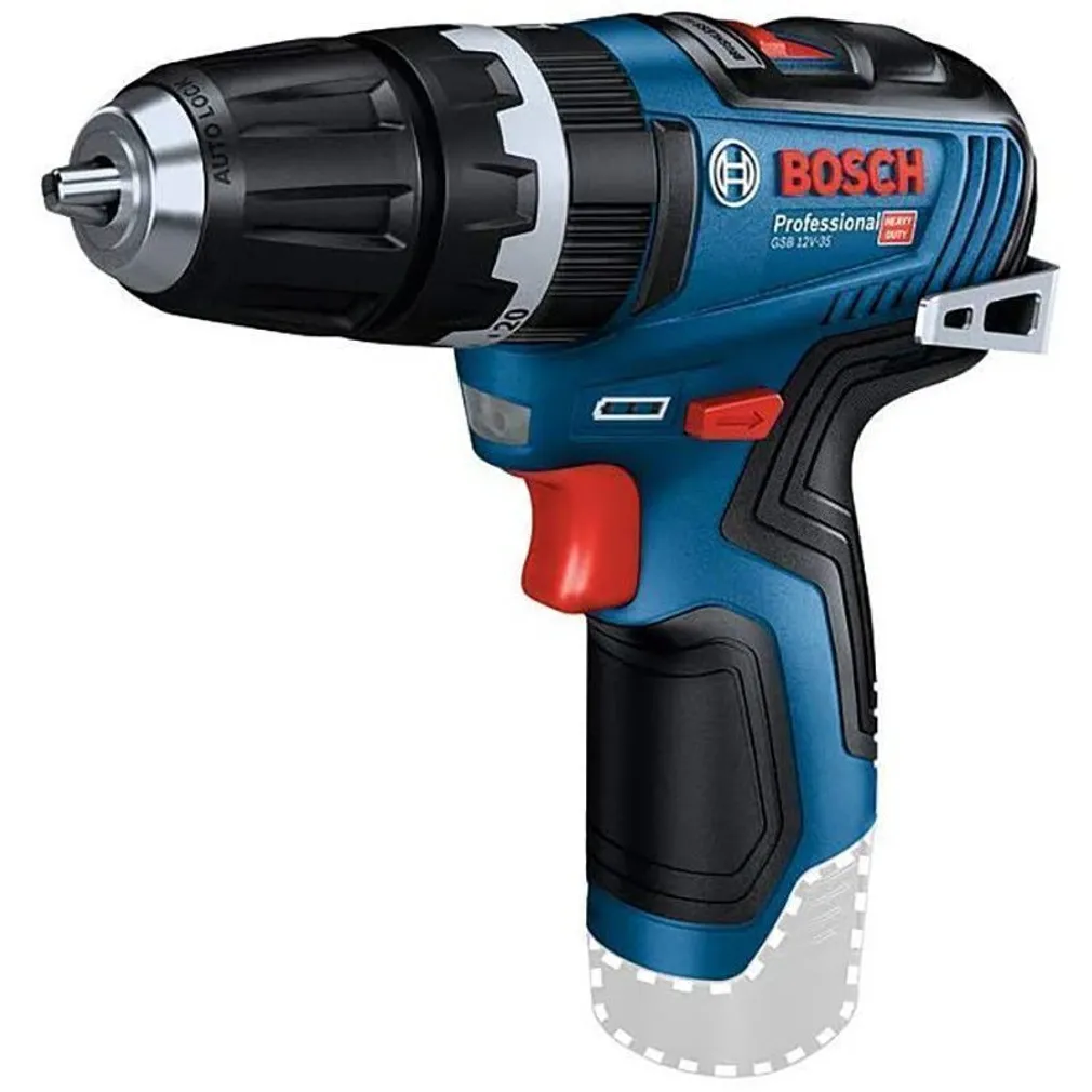 AKUKRUVIKEERAJA BOSCH GSB 12V-35, CT, ILMA AKU JA LAADIJATA