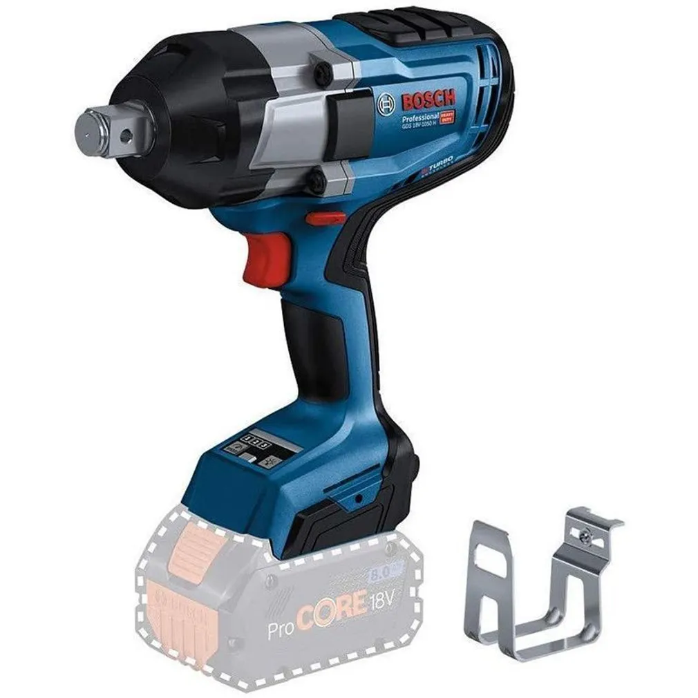 AKULÖÖKMUTRIKEERAJA BOSCH GDS 18V-1050 H, ILMA AKU JA LAADIJATA