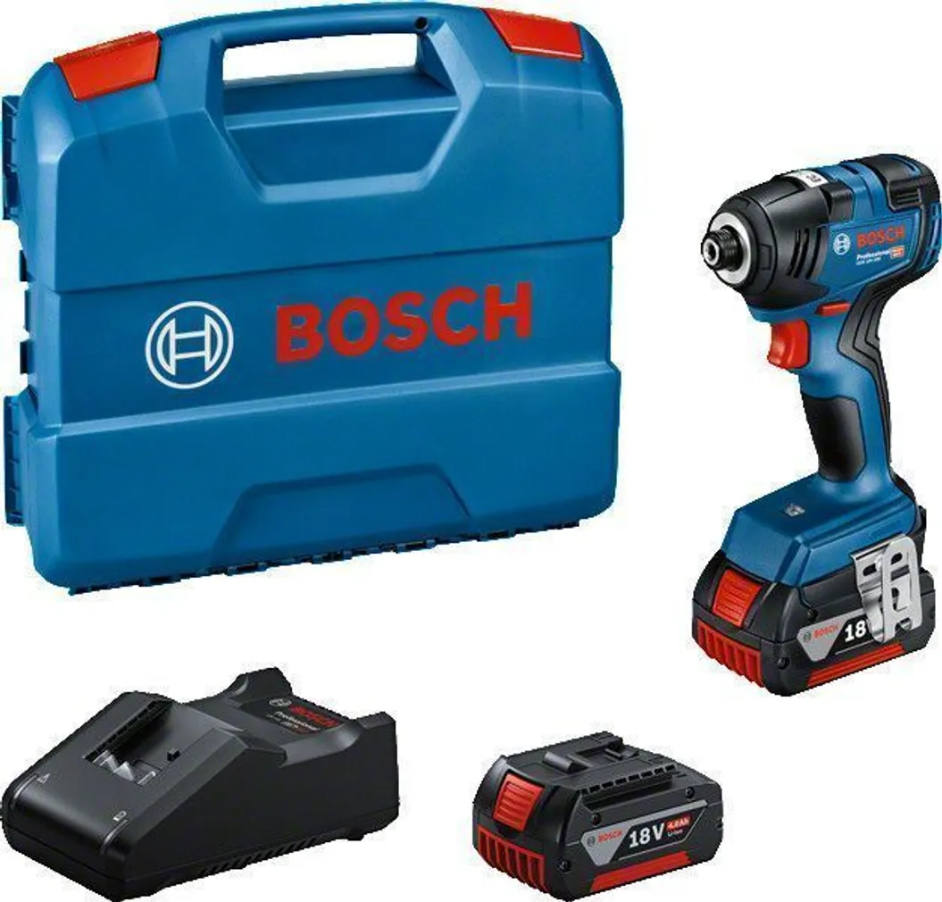 AKULÖÖKKRUVIKEERAJA BOSCH GDR 18V-200, 18V, 2X4,0AH AKU