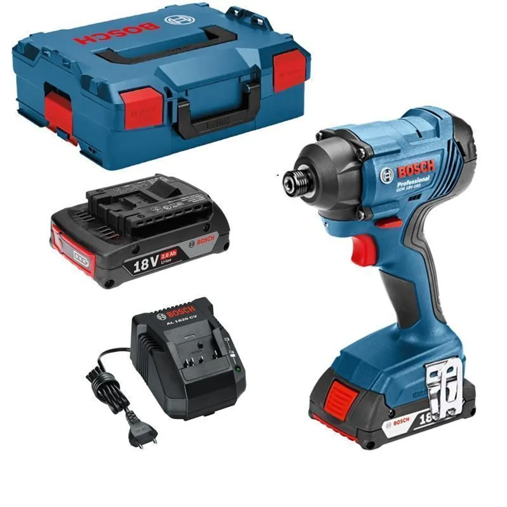 LÖÖKKRUVIKEERAJA BOSCH GDR 18V-160, 2X2AH