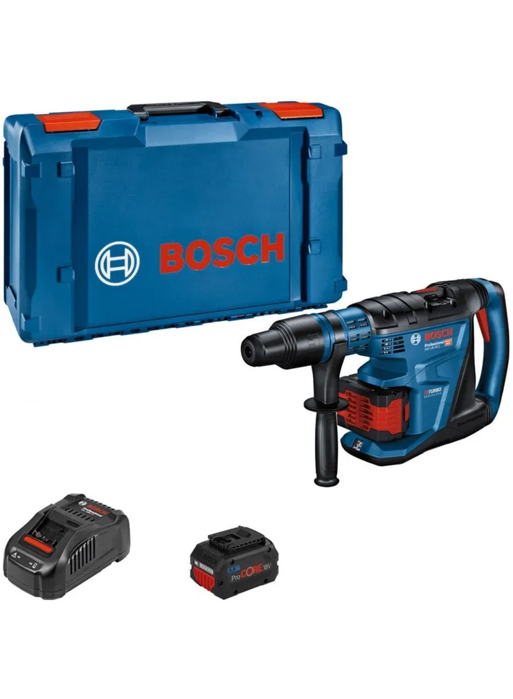 AKUPUURVASAR BOSCH GBH 18V-40 C 2X5,5AH, PROC GAL 1880CV