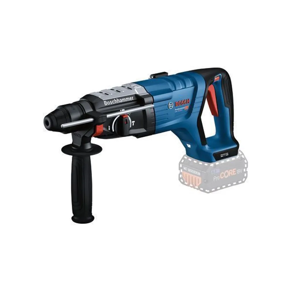 AKUPUURVASAR BOSCH GBH 18V-28 DC, ILMA AKU JA LAADIJATA