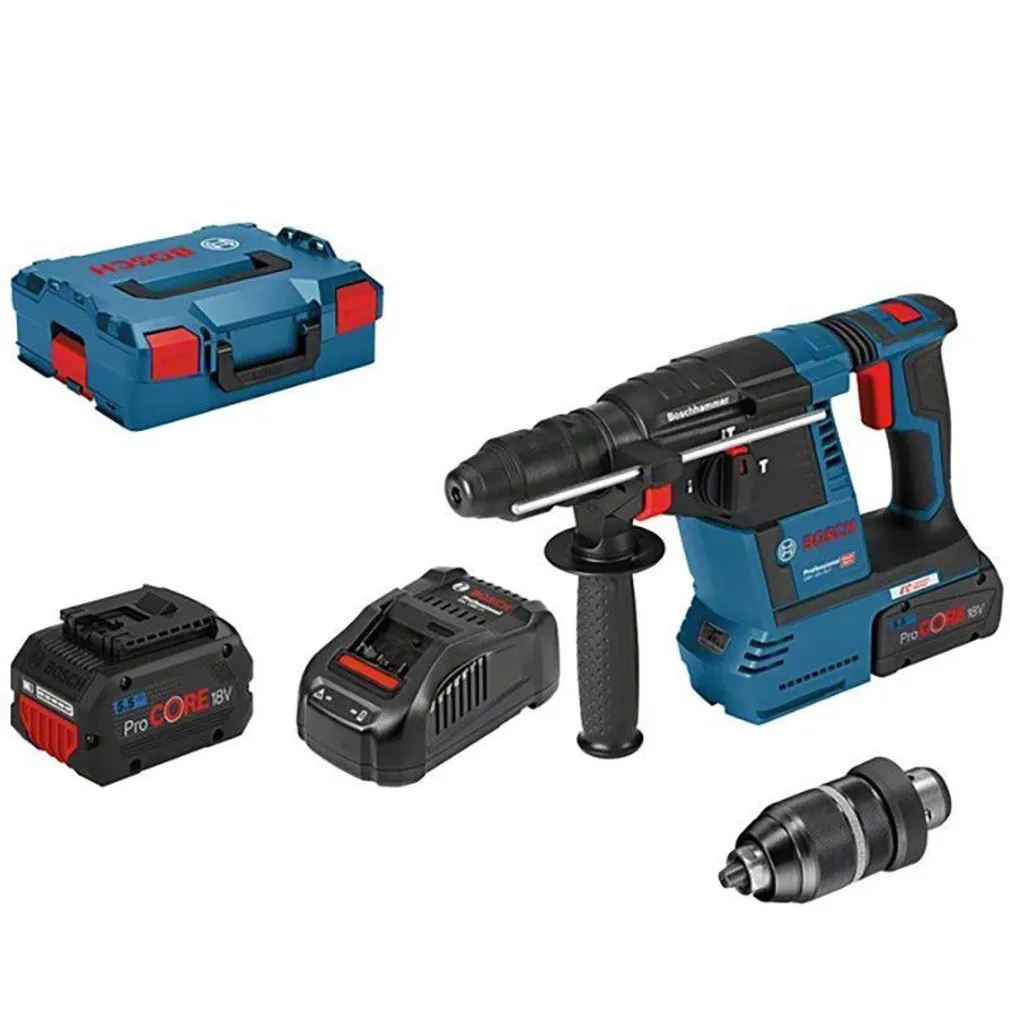 PUURVASAR BOSCH GBH 18V-26 F, LB 2X5,5PRC, 1880CV