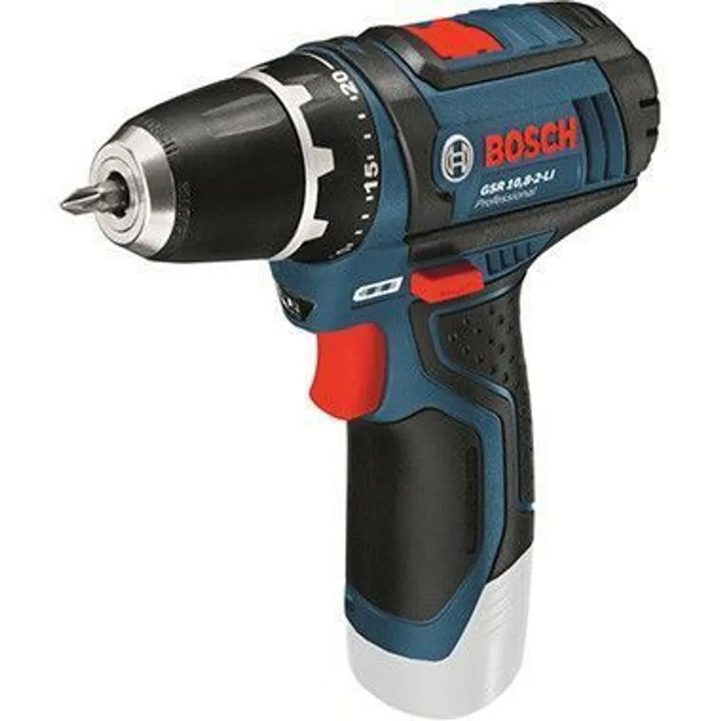 AKUTRELL BOSCH GSR 12V-15, ILMA AKU JA LAADIJATA