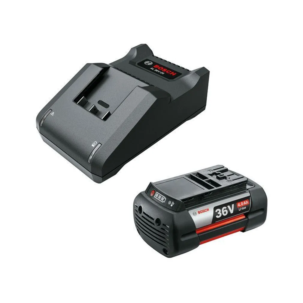 LAADIMISKOMPLEKT BOSCH 36V, 4,0AH AKU, LAADIJA AL 36V-20