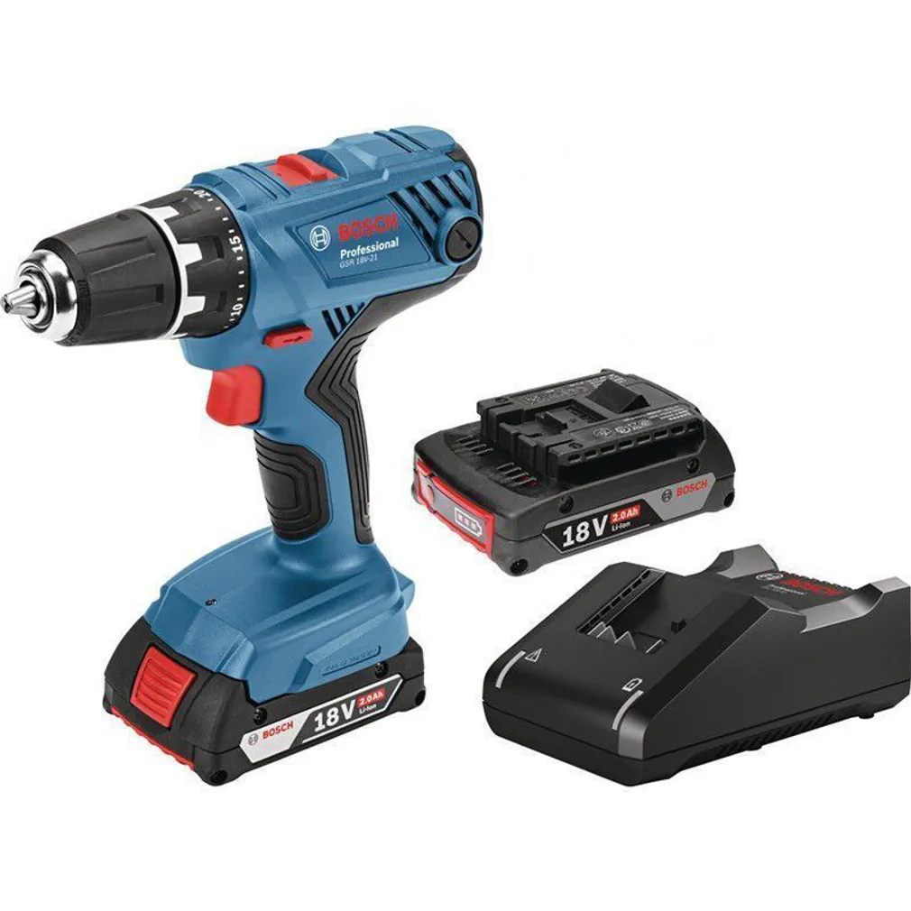 AKUTRELL BOSCH GSR 18V-21, 2X2,0