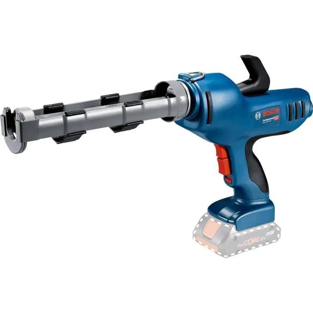 AKUSILIKOONIPÜSTOL BOSCH GCG 18V-310 C, ILMA AKU JA LAADIJATA