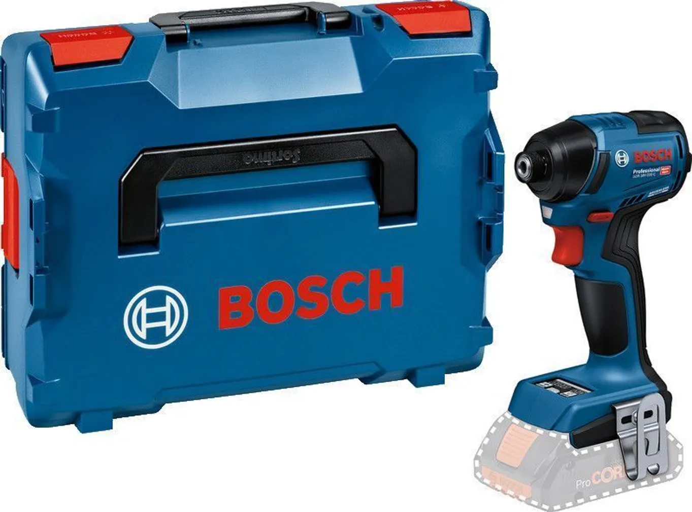 KONTROLLIMISKAAMERA BOSCH GDR 18V-220, ILMA AKU JA LAADIJATA