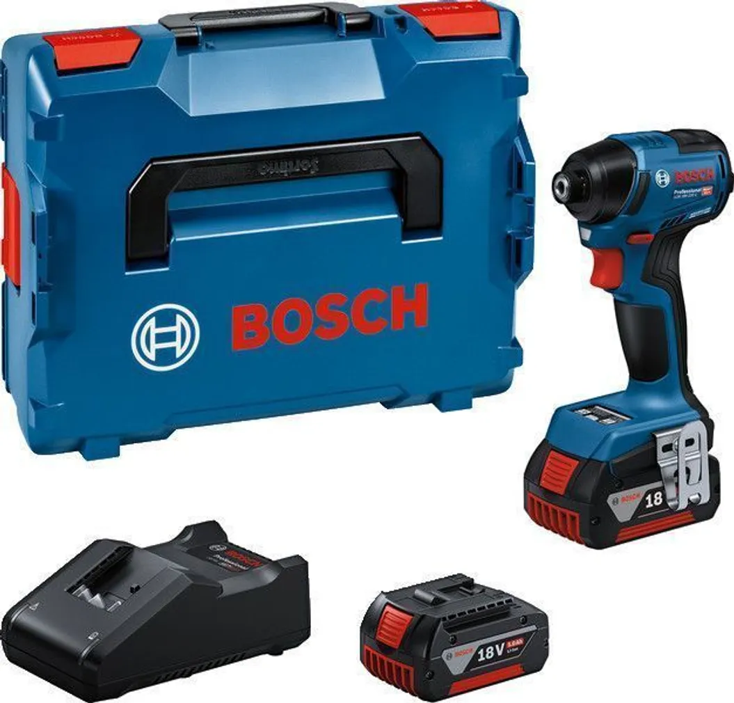 AKULÖÖKKRUVIKEERAJA BOSCH GDR 18V-220 C, COMO 2X5,0AH