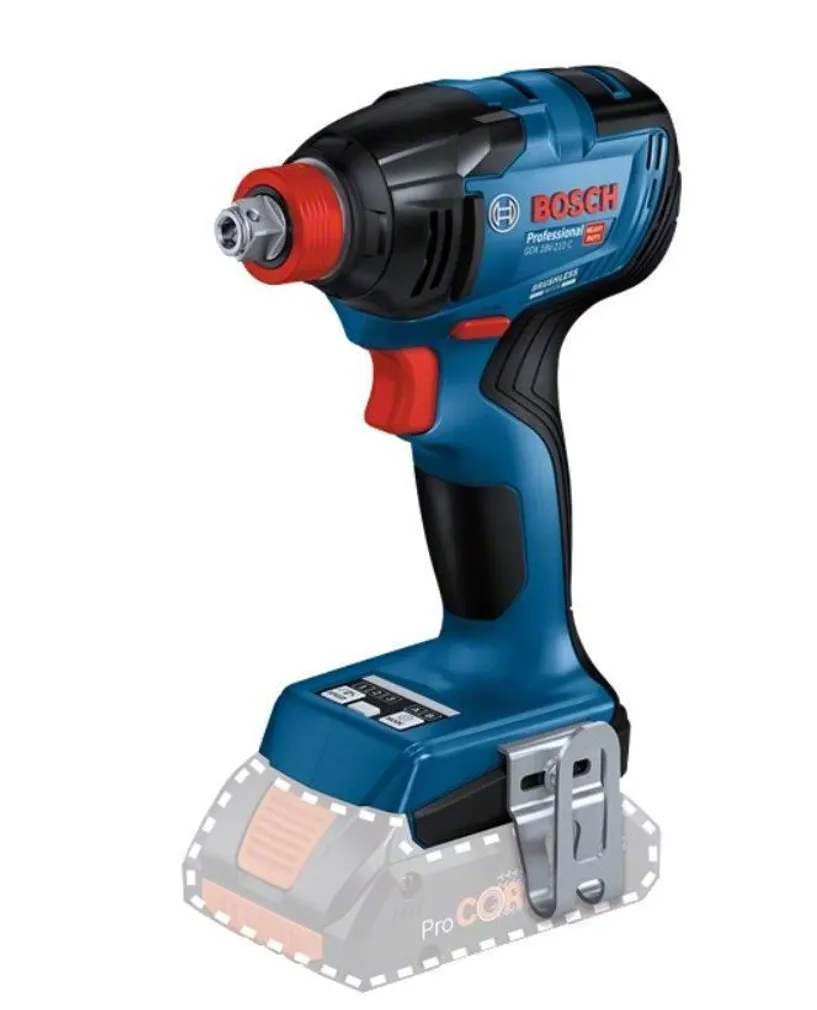 AKULÖÖKMUTRIKEERAJA BOSCH GDX 18V-210 C, ILMA AKU JA LAADIJATA