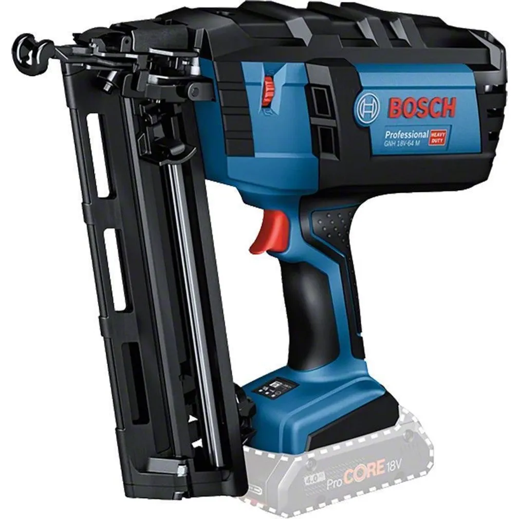 AKUNAELAPÜSTOL BOSCH GNH 18V-64 M, ILMA AKU JA LAADIJATA