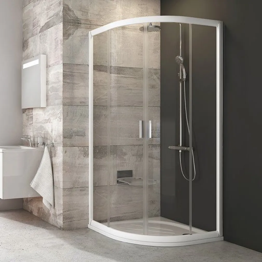 DUŠINURK RAVAK BLIX BLCP4-80, 80X190CM, ALUSETA, LÄBIPAISTEV