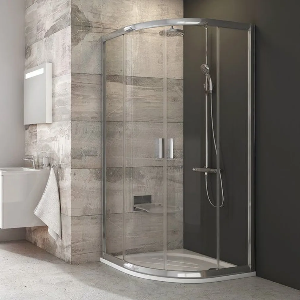 DUŠINURK RAVAK BLIX BLCP4-80, 80X190CM ALUSETA, LÄBIPAISTEV