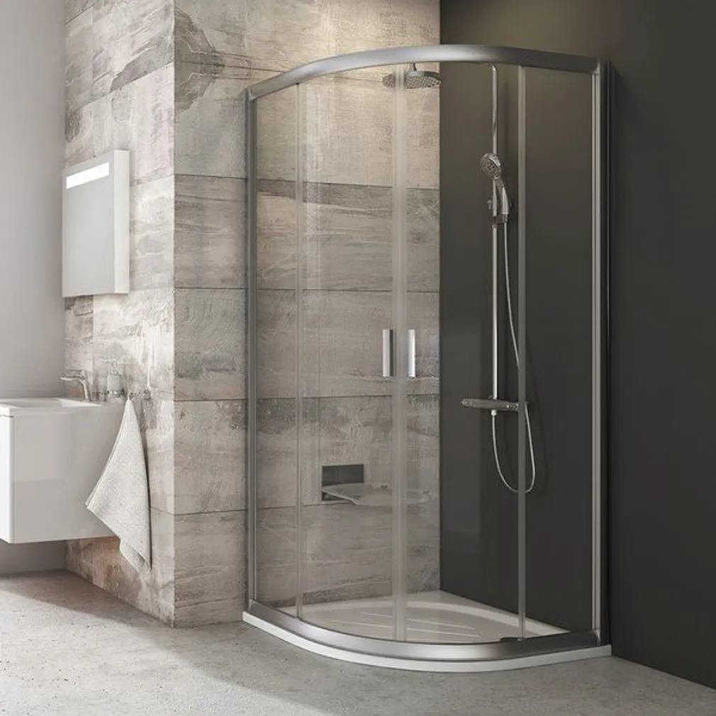 DUŠINURK RAVAK BLIX BLCP4-80, 80X190CM ALUSETA, LÄBIPAISTEV