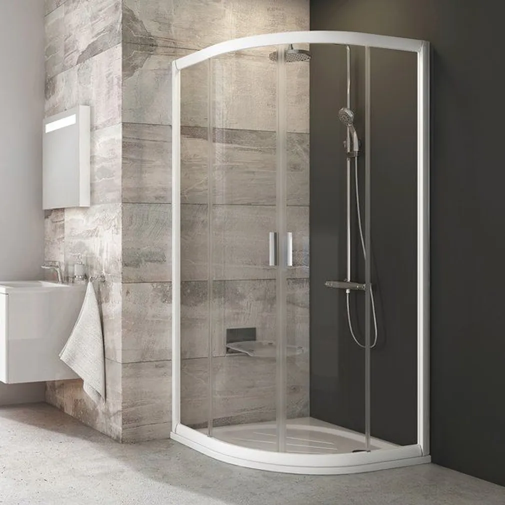 DUŠINURK RAVAK BLIX BLCP4-90, 90X190CM ALUSETA, LÄBIPAISTEV