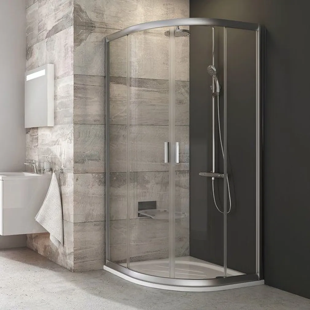 DUŠINURK RAVAK BLIX BLCP4-90, 90X190CM ALUSETA, LÄBIPAISTEV